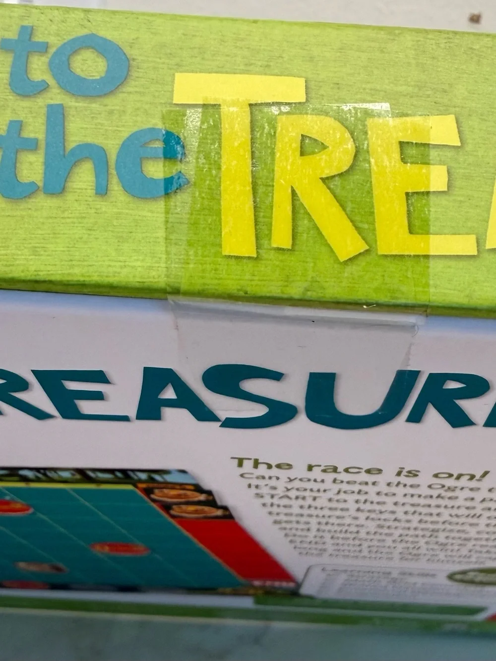 Race to the Treasure! Board Game | Peaceable Kingdom | New Sealed